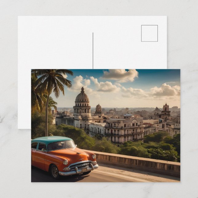 Cartão Postal Havana Cuba (Frente/Verso)