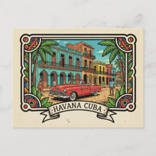 Cartão Postal Havana Cuba