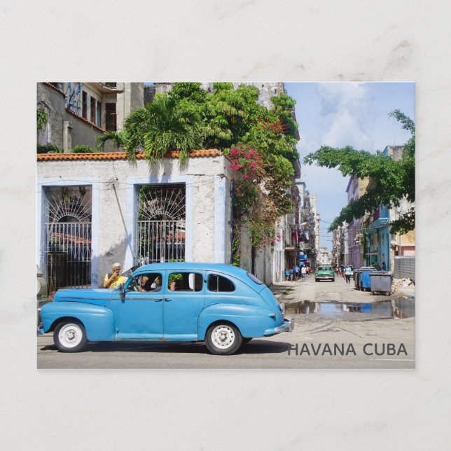 Cartão Postal Havana Cuba (Frente)
