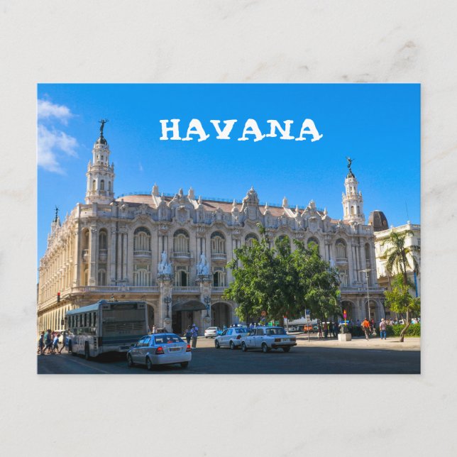 Cartão Postal Havana, Cuba (Frente)