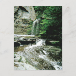 Cartão Postal Havana Glen cai em Montour Falls, NY Cartão-postal