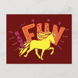 Cartão Postal Have FUN