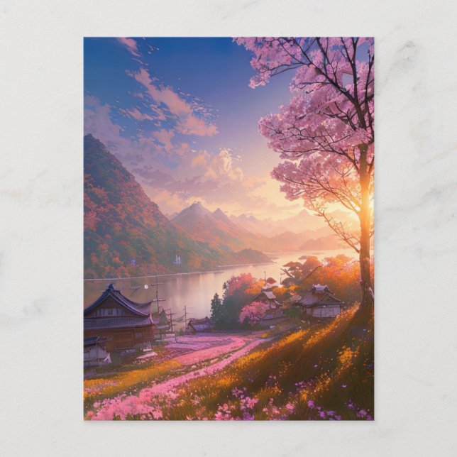 Cartão Postal Haven de pescador (Frente)