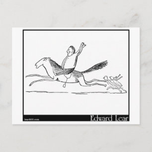 Cartão Postal Havia uma velha pessoa de Basing