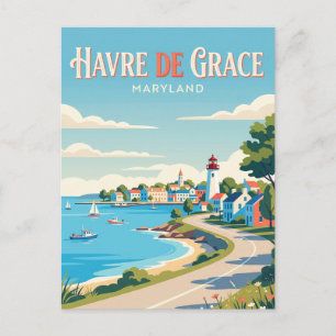 Cartão Postal Havre de Grace Maryland