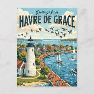Cartão Postal Havre de Grace Maryland