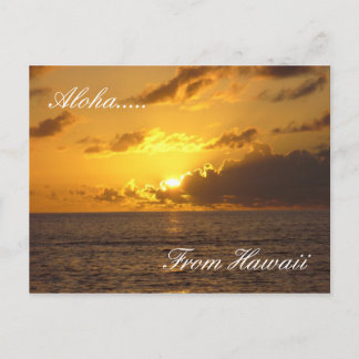 Cartão Postal Hawaii Beach 2, Aloha...... Do Havaí