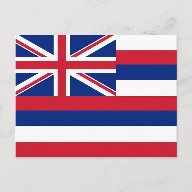 Cartão Postal Hawaii Flag (Frente)