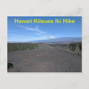 Cartão Postal Hawaii Kilauea Iki Hike