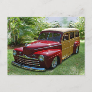 Cartão Postal Hawaiian Woodie