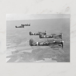 Cartão Postal Hawker Typhoons