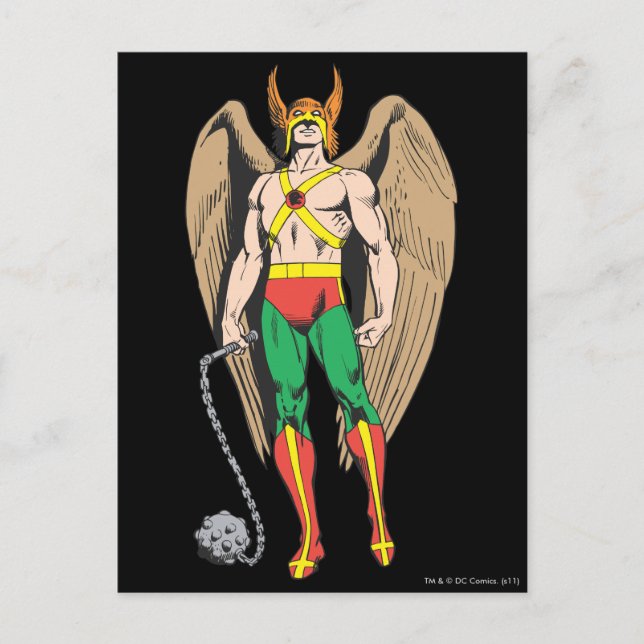 Cartão Postal Hawkman (Frente)