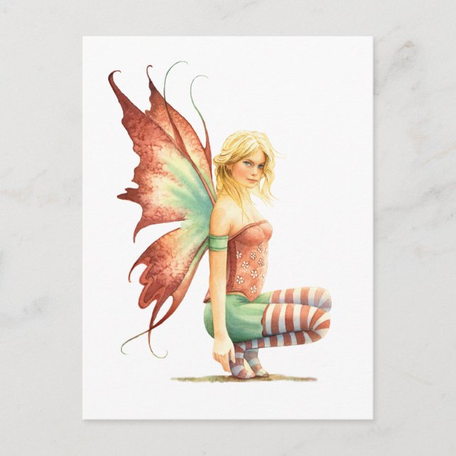 Cartão Postal Hawthorn Fairy (Frente)