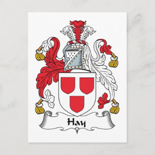 Cartão Postal Hay Family Crest