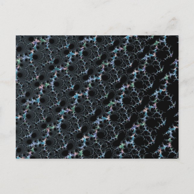 Cartão Postal Haze - Mandelbrot Fractal (Frente)