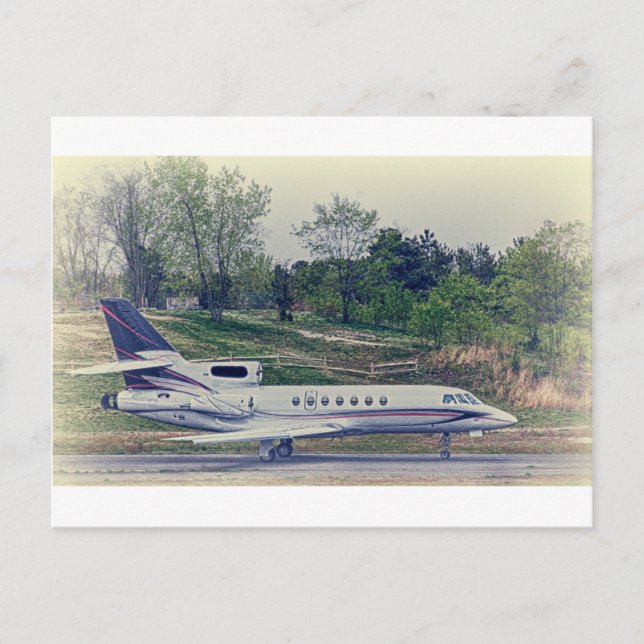 Cartão Postal HDRBlackTailPlaneRedStripesOnRunway-.jpg (Frente)