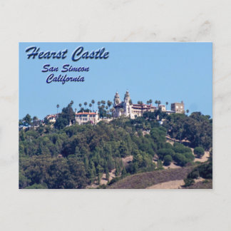 Cartão Postal Hearst Castle-San Simeon, Califórnia