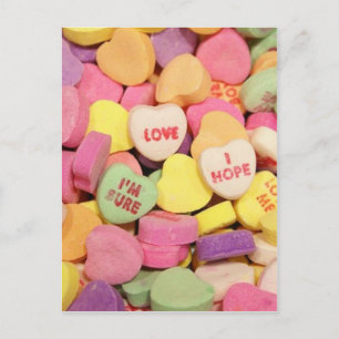 Cartão Postal Heart Candy