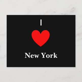 Cartão Postal Heart, I, New York