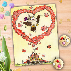 Cartão postal HEART OF SMOKE por Nicole Janes