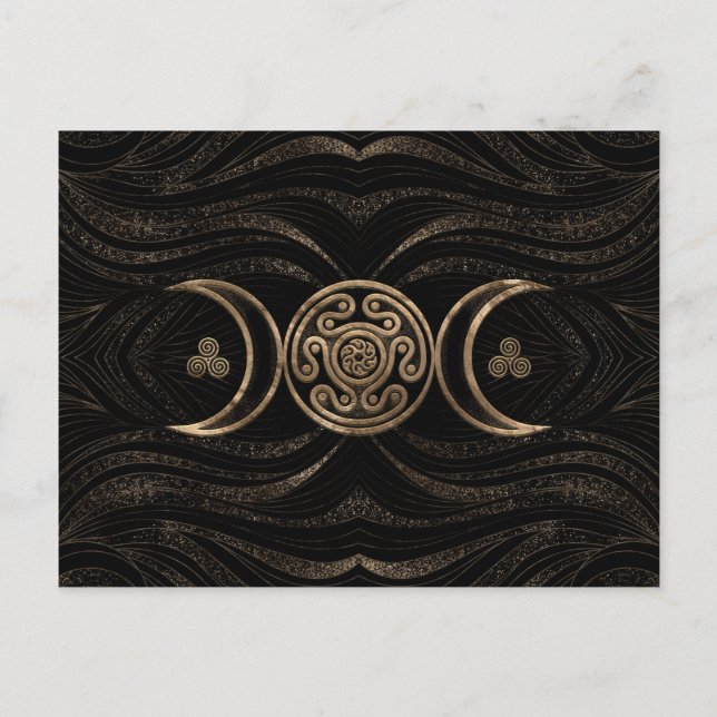 Cartão Postal Héate Wheel Triple Moon (Frente)