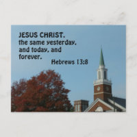 Hebraico 13:8 Jesus Cristo, o mesmo ontem,