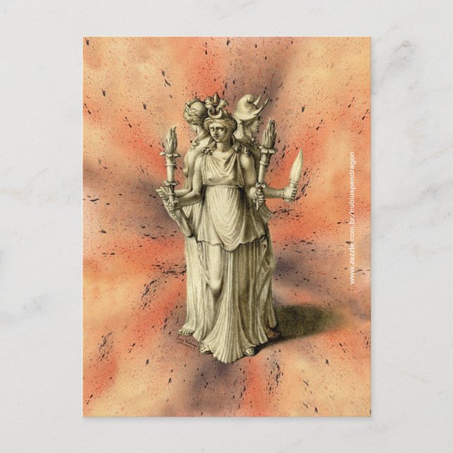 CARTÃO POSTAL HÉCATE (Frente)