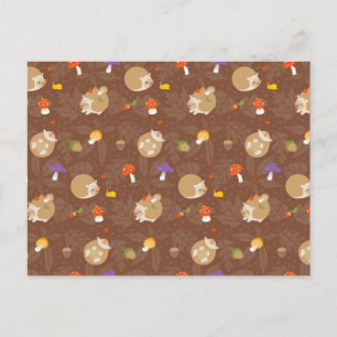 Cartão Postal Hedgehogs