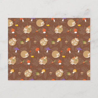 Cartão Postal Hedgehogs