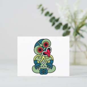 Cartão Postal Hei Tiki Nova Zelândia Maori