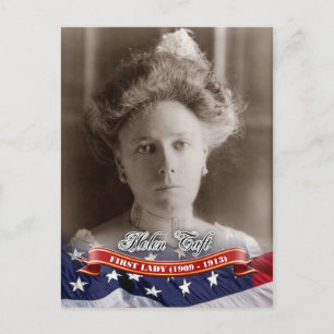 Cartão Postal Helen Taft, Primeira-dama dos EUA