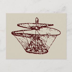 Cartão Postal hélice