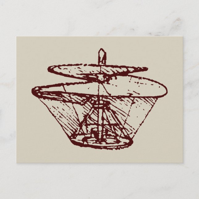 Cartão Postal hélice (Frente)