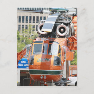 Cartão Postal helicóptero