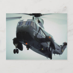 Cartão Postal Helicóptero presidencial chegando a Pointe Du Hoc