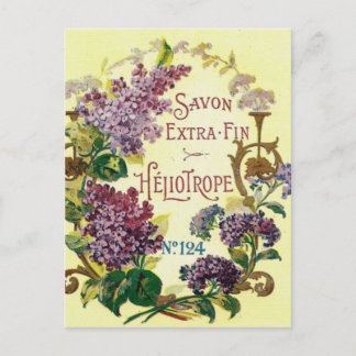 Cartão postal Heliotrope Savon