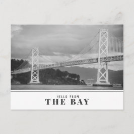 Cartão Postal "Hello from the Bay" Modern Bay Bridge
