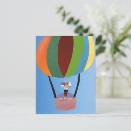 Cartão Postal Hello little one welcome to this world baby girl