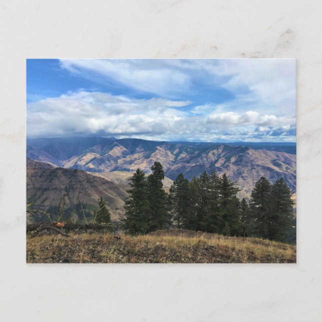Cartão Postal Hells Canyon Scenic Byway, OR (Frente)