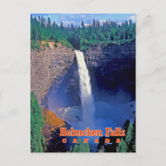 Cartão Postal Helmcken Falls, Colúmbia Britânica, Canadá