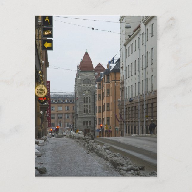 Cartão Postal Helsinki (Frente)