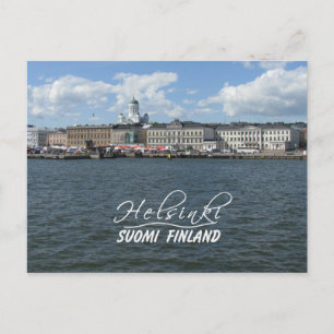 Cartão postal Helsinki Harbour, personalizar