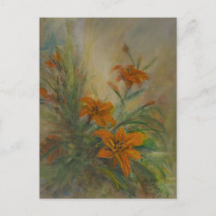 Cartão Postal Hemerocallis "Dia"