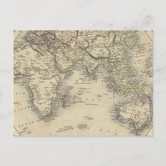 Cartão Postal Hemisfério Leste 4 (Frente)