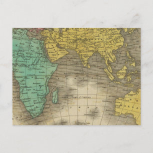 Cartão Postal Hemisfério Oriental 15