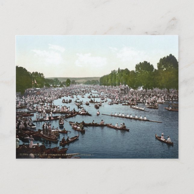 Cartão Postal Henley Regatta c.1895 (Frente)