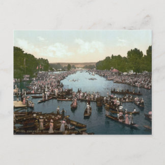 Cartão Postal Henley Regatta, Henley-on-Thames, c.1895