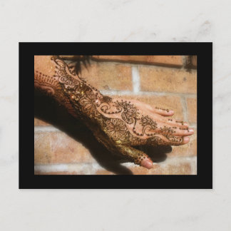 Cartão Postal Henna Urban