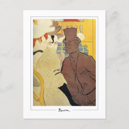 Cartão Postal Henri de Toulouse-Lautrec #133 - Fine Art Postc...