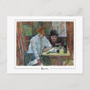 Cartão Postal Henri de Toulouse-Lautrec #13 - Bela Arte Postca..